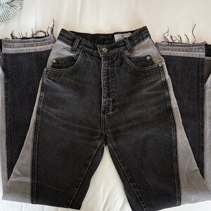 Women’s Black and Gray Jeans